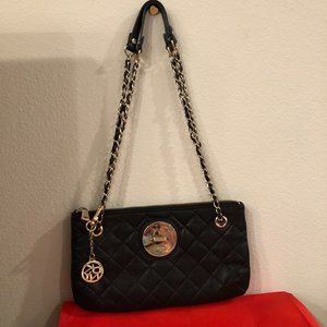 DKNY 100% Genuine Leather Classic Black Purse